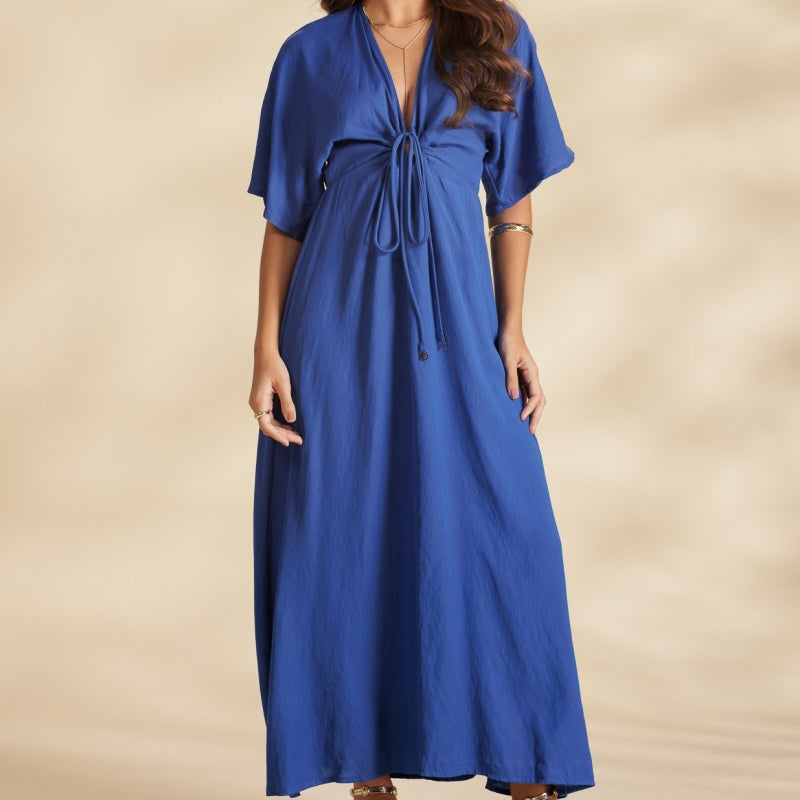 Skinny Blue Dress