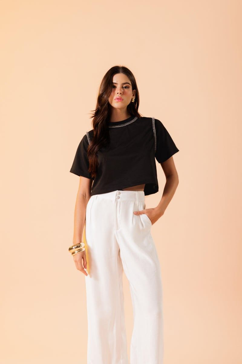 Cropped Weave