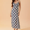Tropical Roots Midi Dress