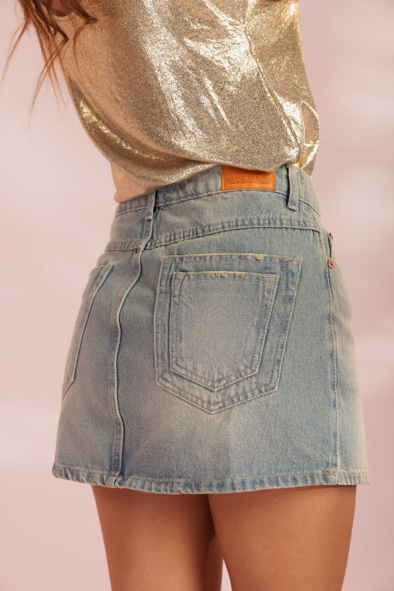 Duo Pocket Mini Skirt