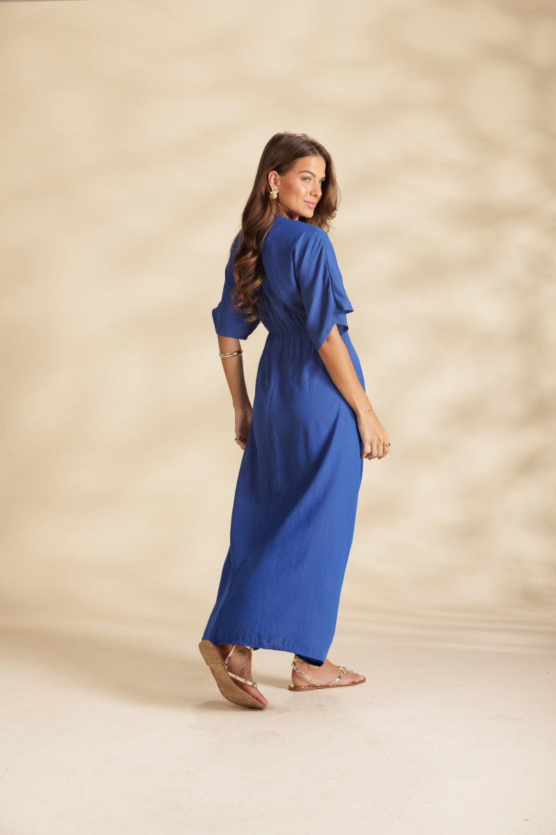 Skinny Blue Dress
