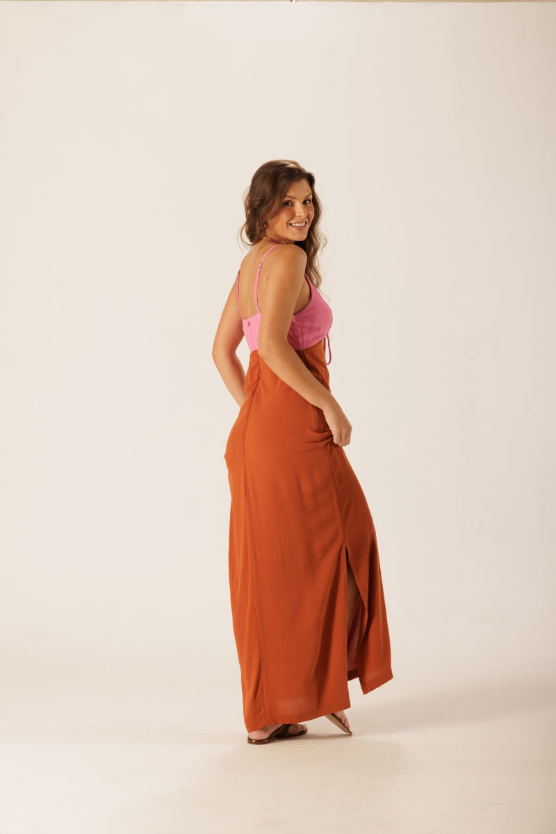 Bela Two-Tone Dress
