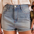 Crochet Striped Pocket Shorts