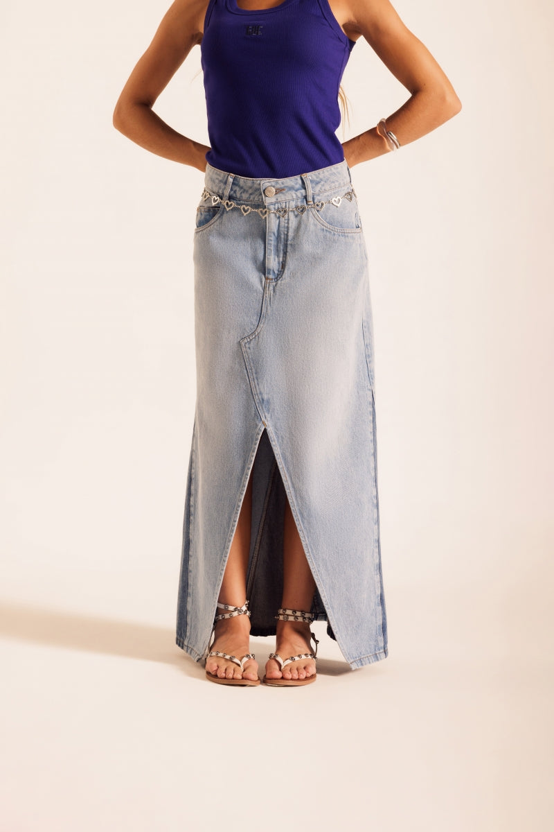 Duo Gore Midi Skirt