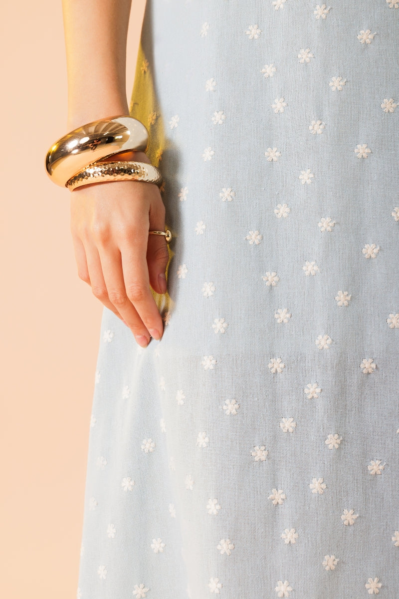 Linen Flowers Dress