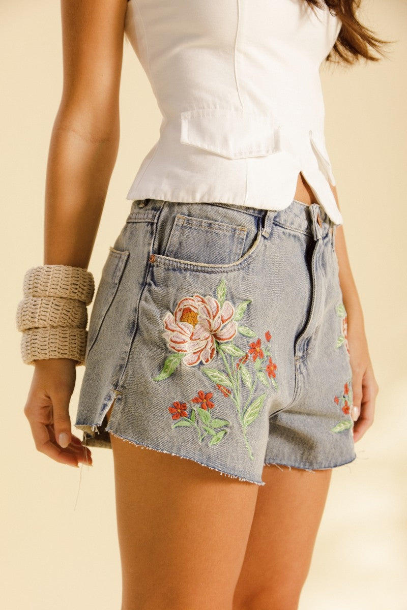 Fresh Breeze Denim Shorts