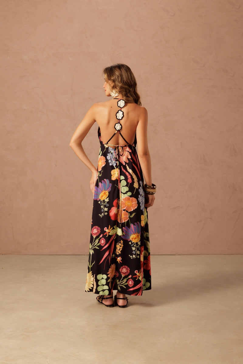 Instinct Floral Long Dress