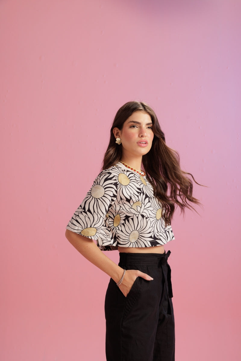 Bloom Cropped Tee