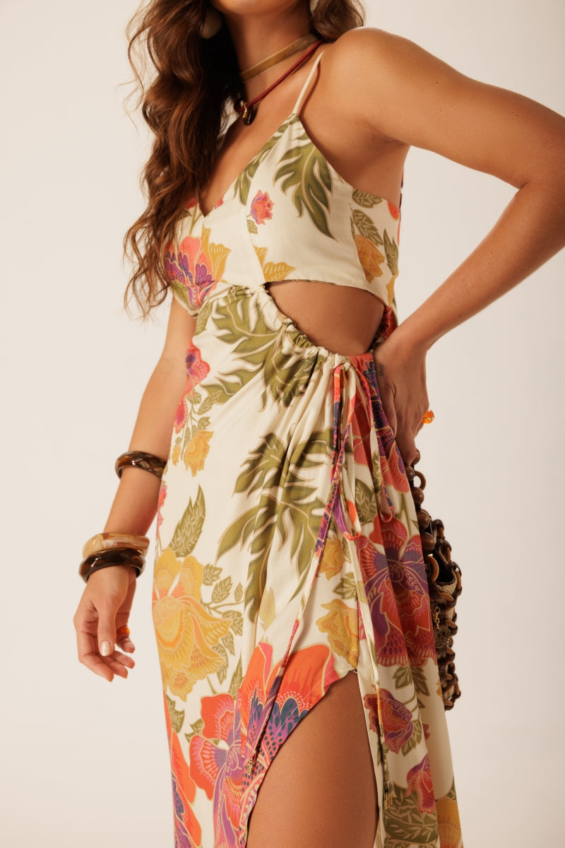 Midi Dress Solar Delirium