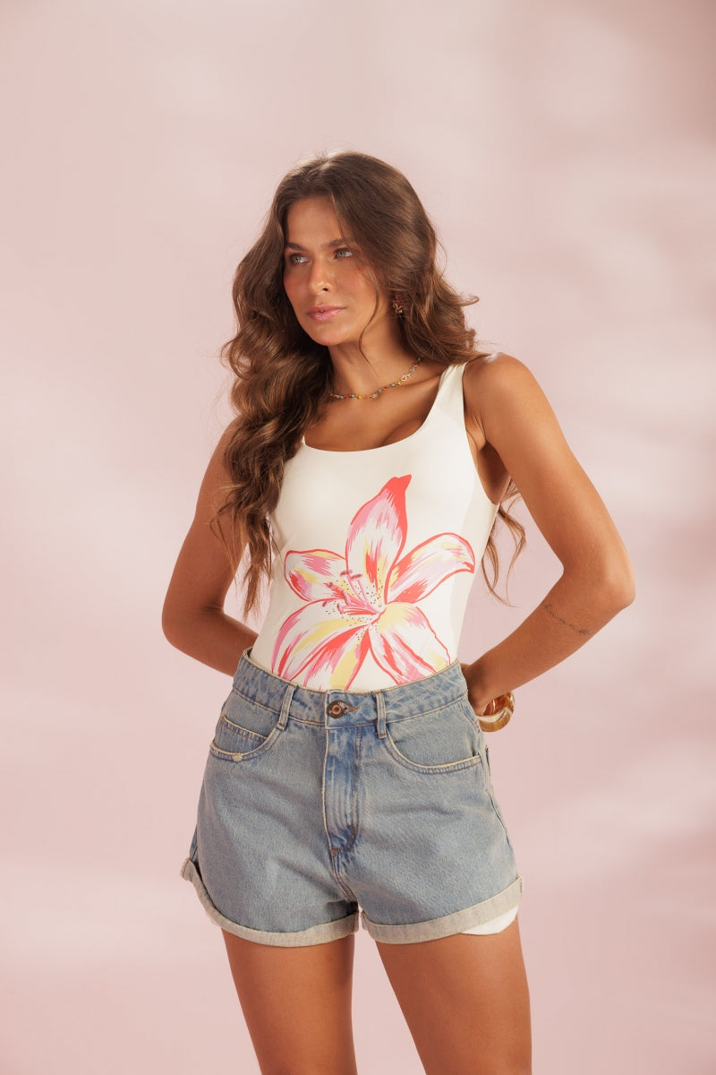 Gio Hem Denim Shorts