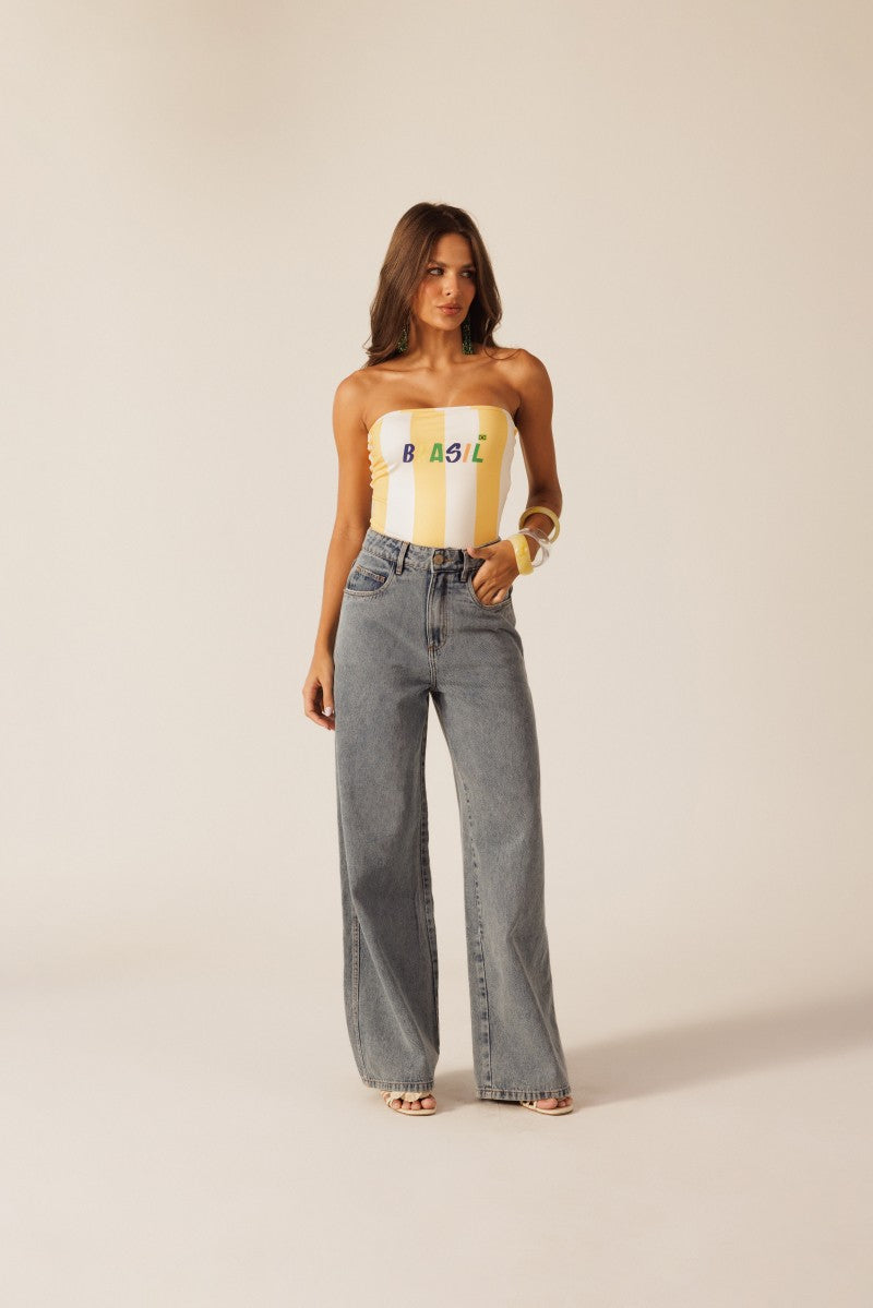 Brasileirissima Cropped Top