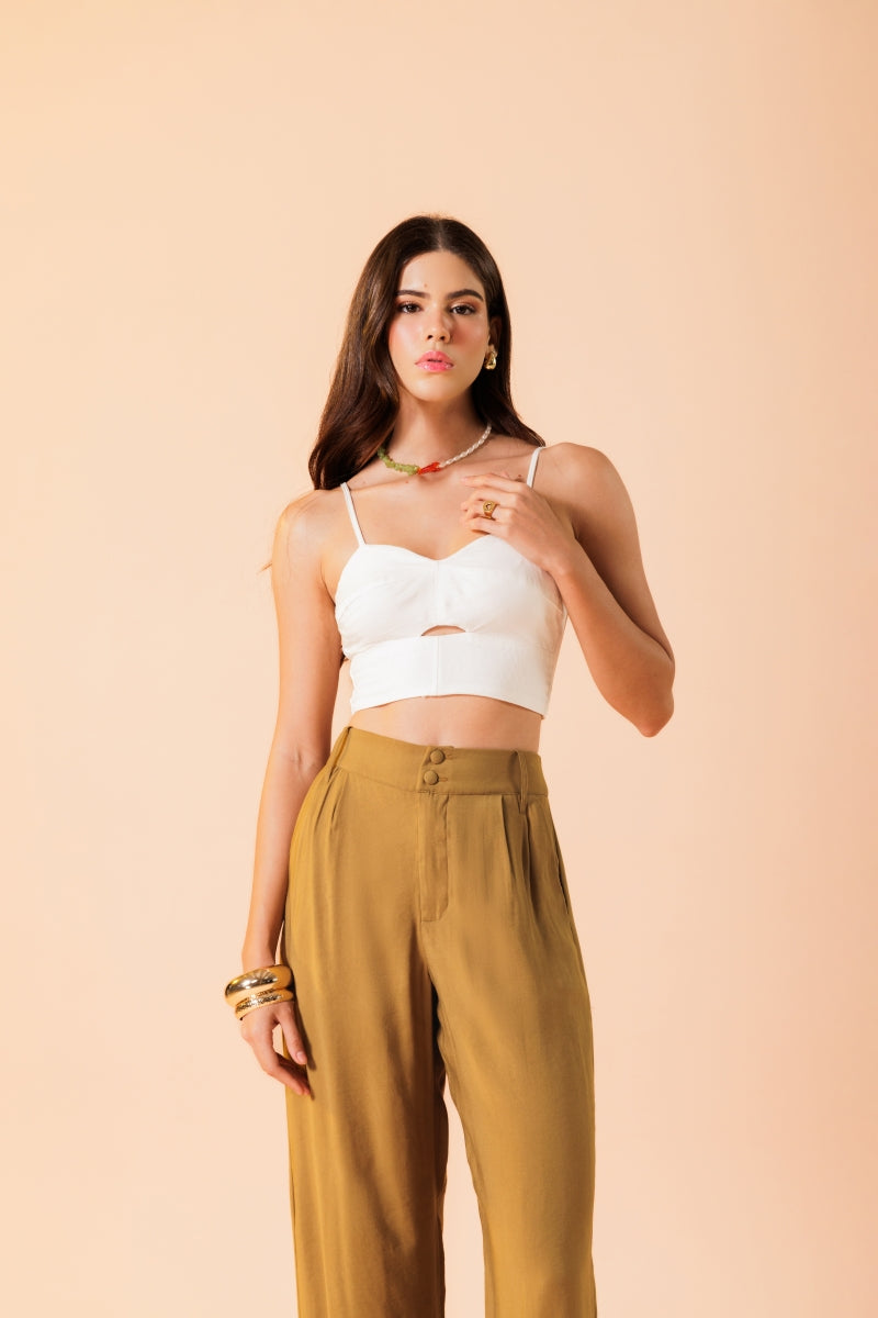 Essence Olive Pants