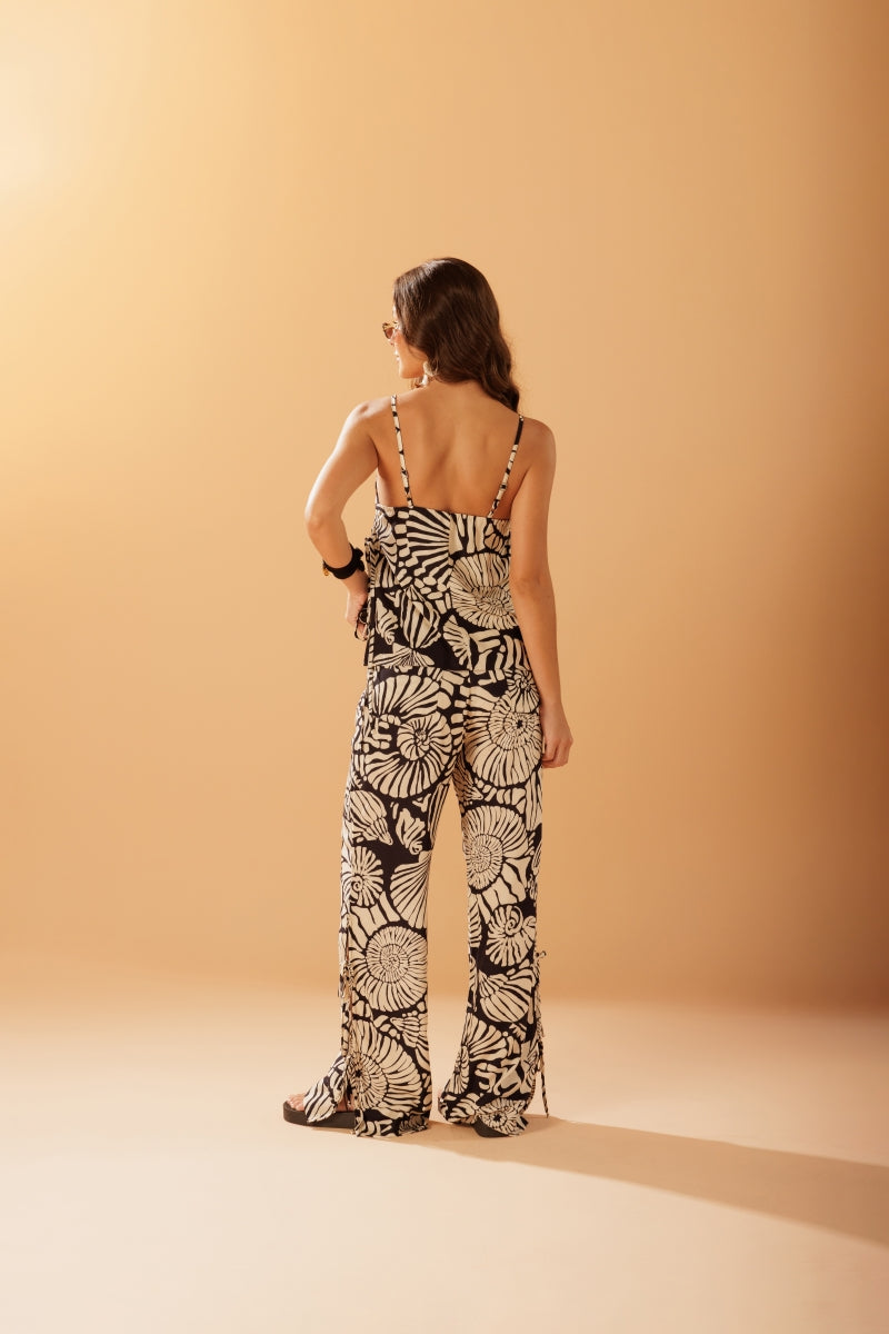 La Concha Tie-Front Blouse