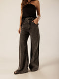 Duo Black Denim Pants