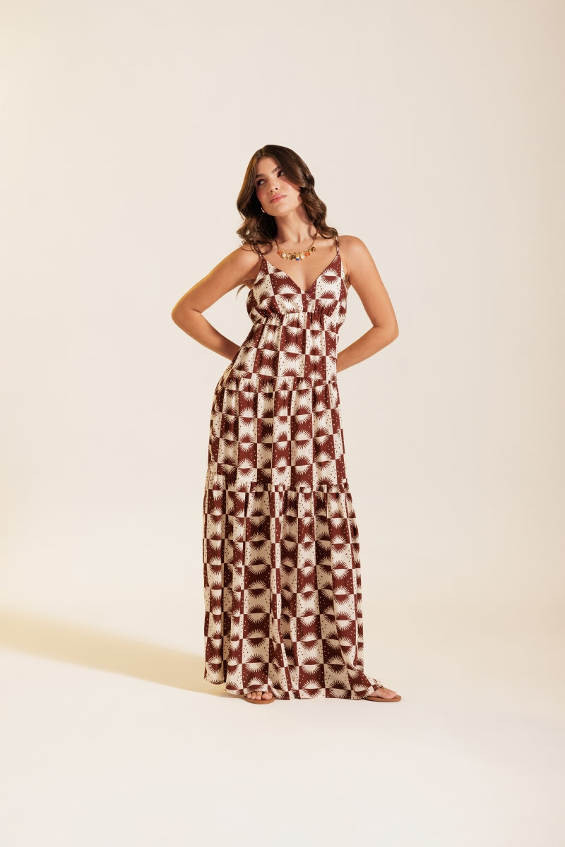 Sun Brown Dress