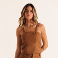 Corset Linen Brown