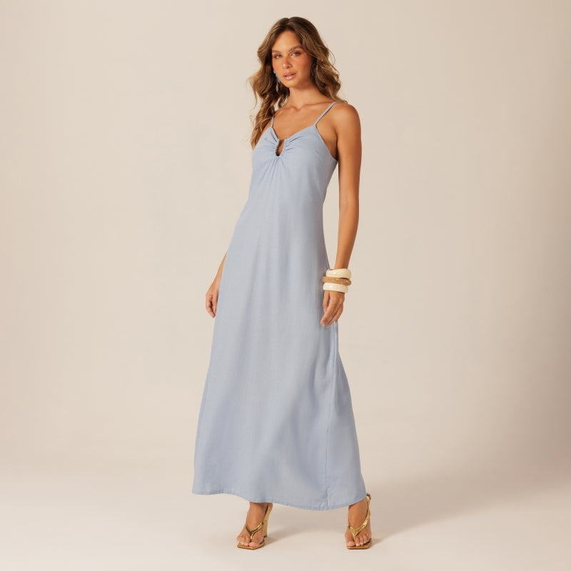 Long Linen Dress