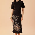 Flora Night Midi Dress