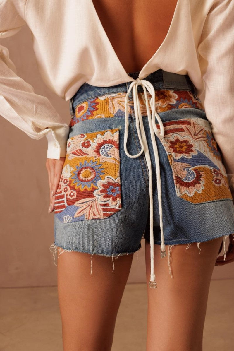 Serene Energy Denim Shorts