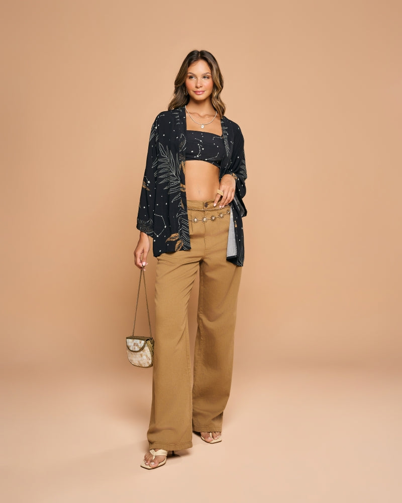 Brown Color Pants