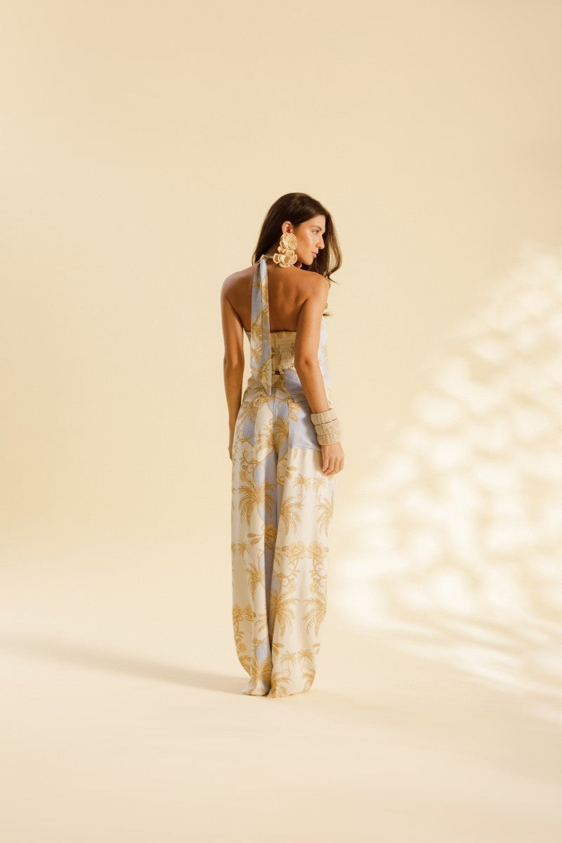 Celestial Coconut Tree Pants