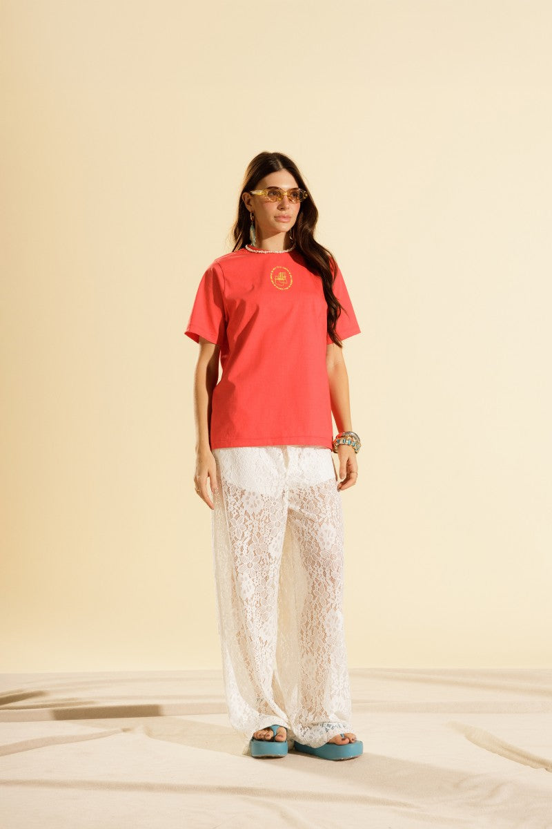 Summer Light Lace Pants