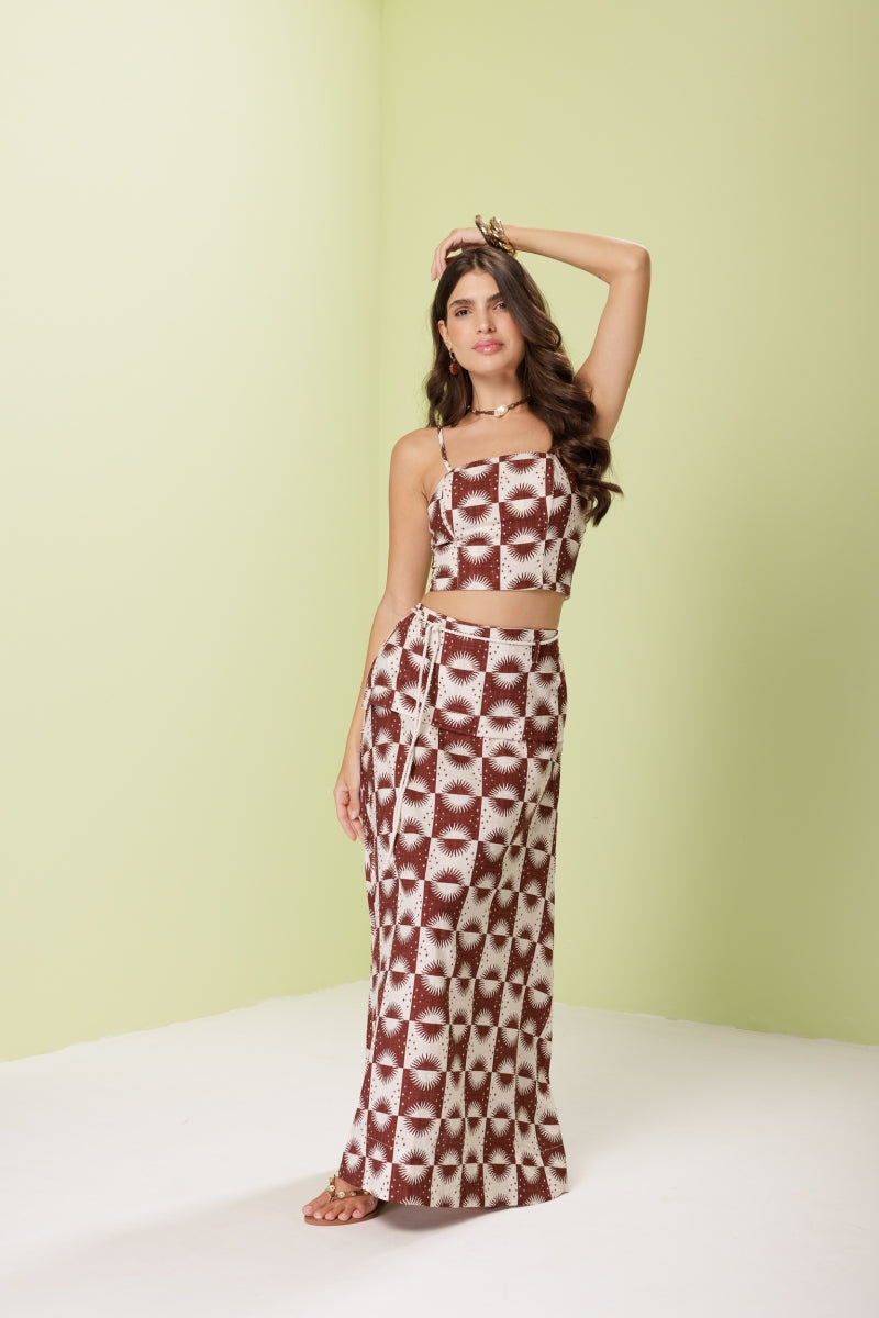 Solar Brown Corset