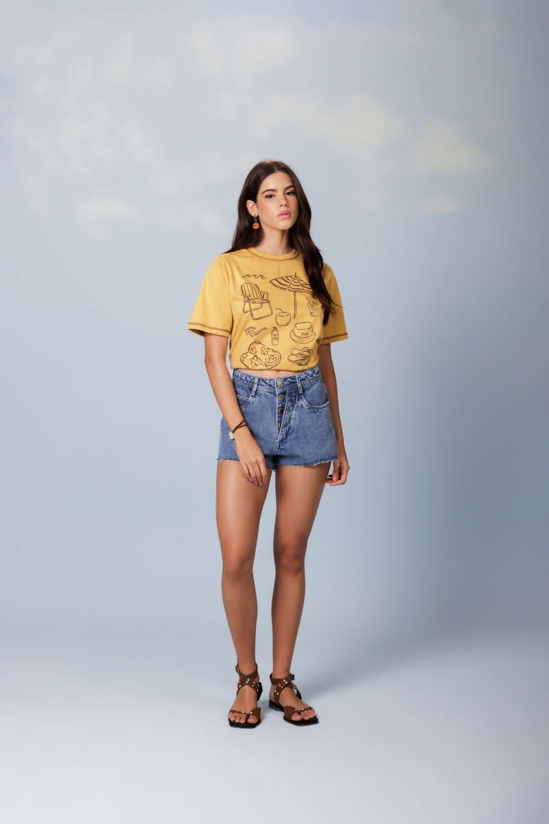 Twist Zip Shorts