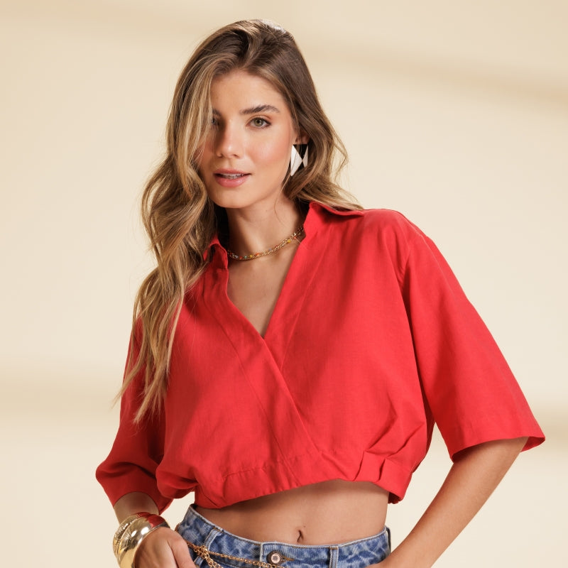 Tomato Blouse