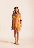 Pumpkin Sweet Short Dress