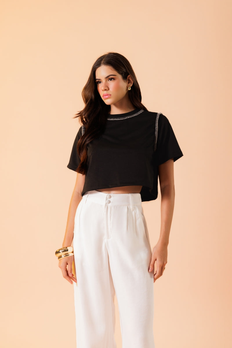 Cropped Weave