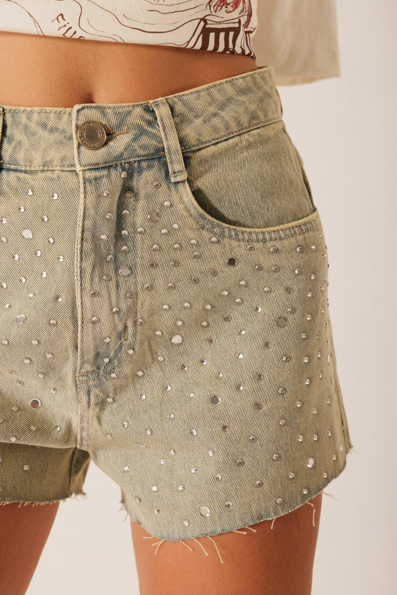 Summer Shine Denim Shorts
