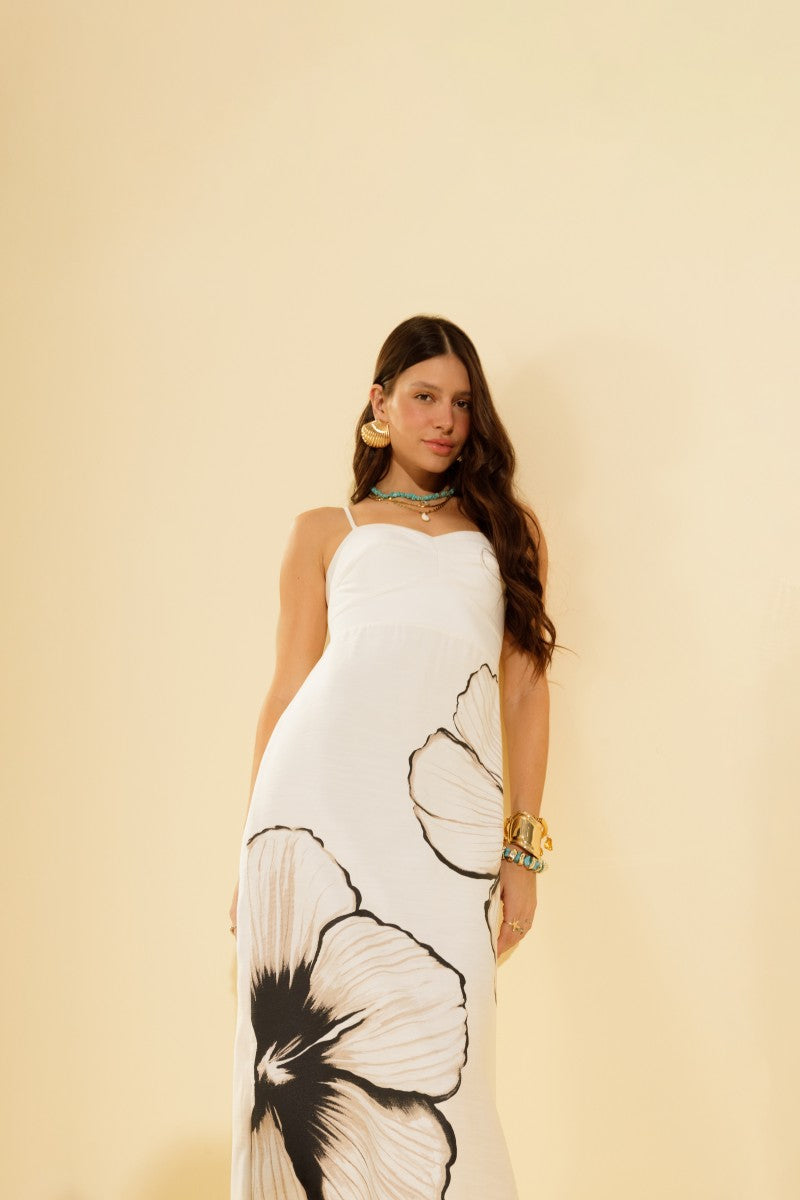 Tropical Mood Midi Dress