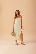 Long Tropical Midi Dress
