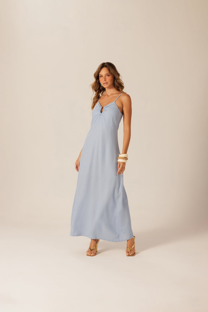 Long Linen Dress
