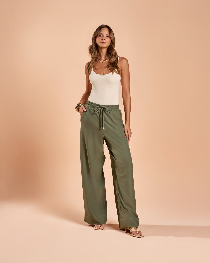 Polly Green Pants