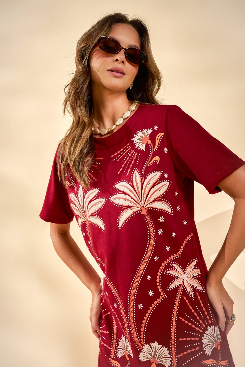 T-Dress Cali Berry