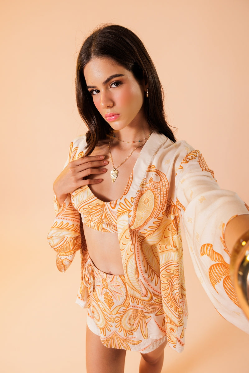 Tropical Kimono