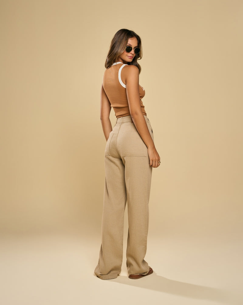 Khaki Color Pants