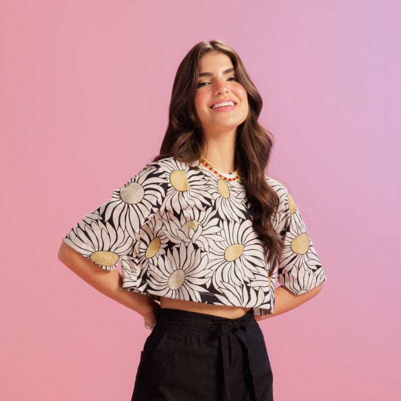 Bloom Cropped Tee