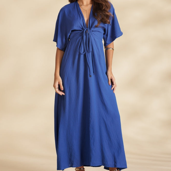 Skinny Blue Dress