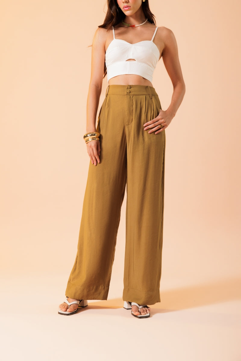 Essence Olive Pants