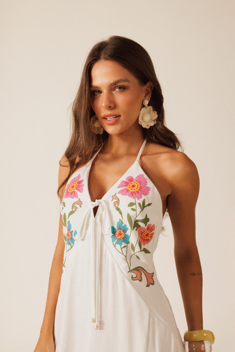 Flora Long Dress