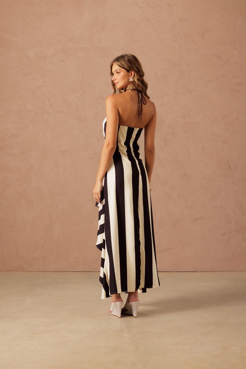 Long Striped Dress