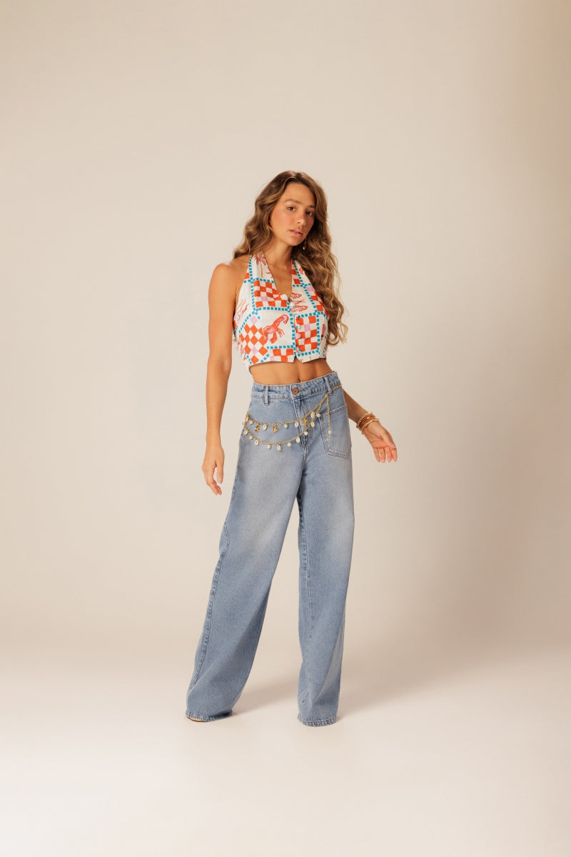 Delirio Denim Pants