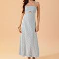 Linen Flowers Dress