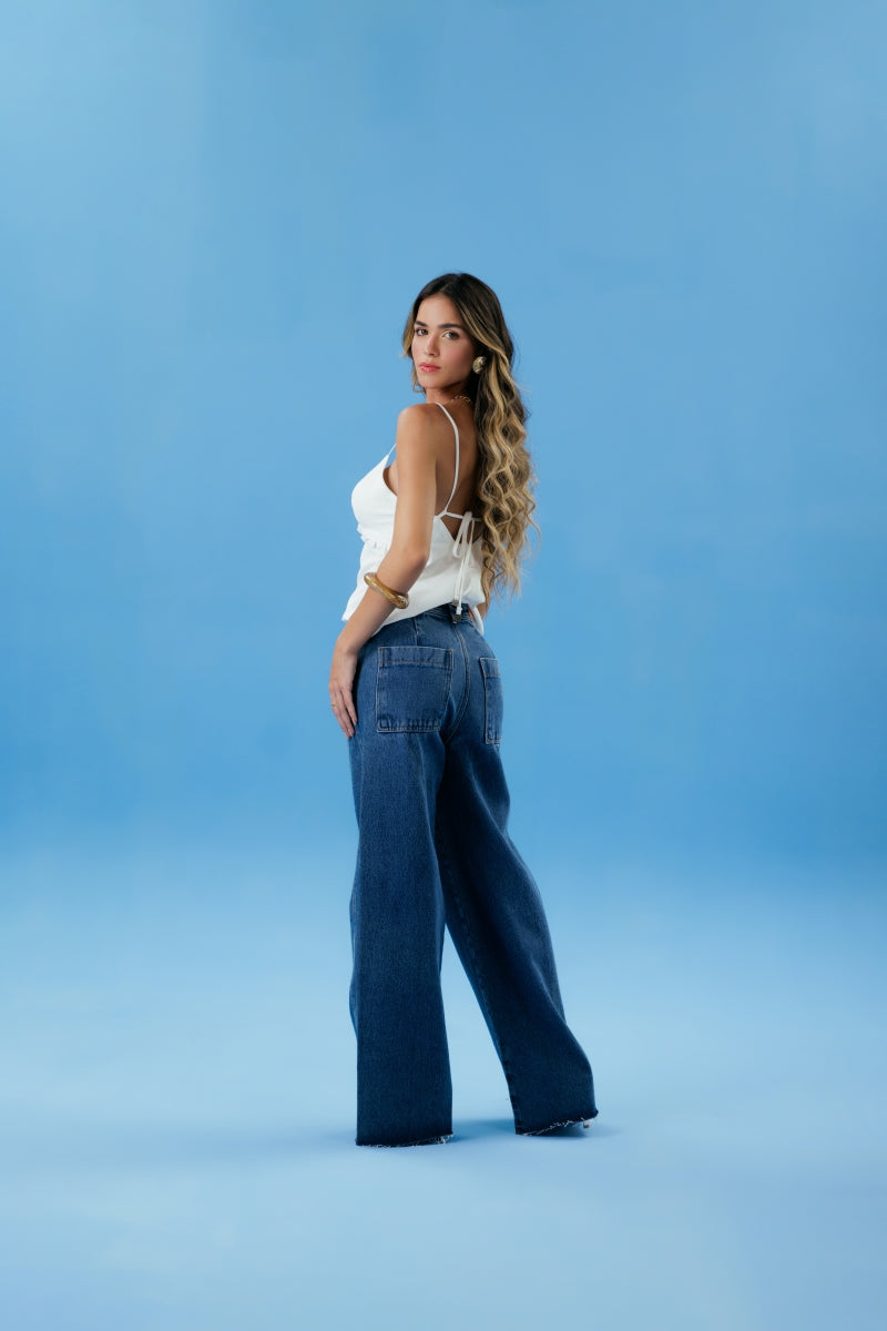Navy Blue Jeans