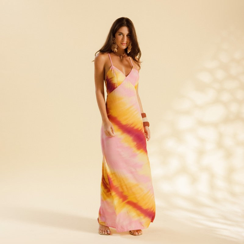 Tie Dye Midi Dress