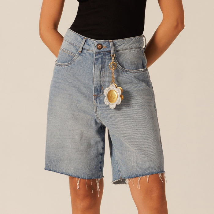 Fresh Side Denim Bermuda Shorts
