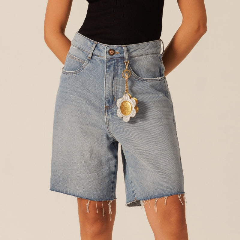 Fresh Side Denim Bermuda Shorts